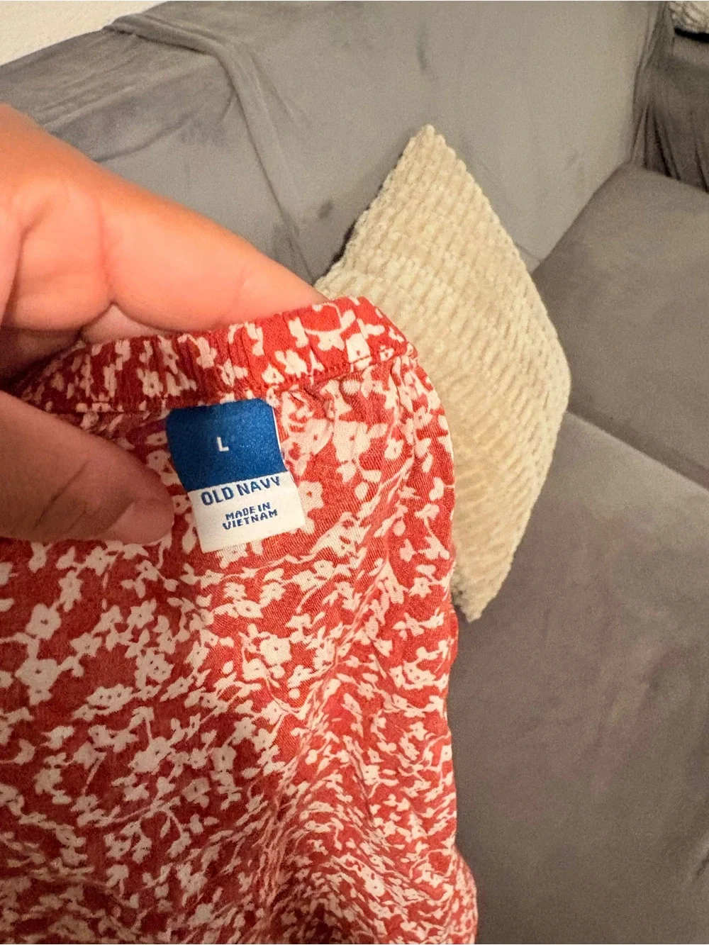 Old Navy soft red